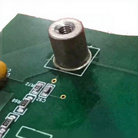 Sinhoo SMTSO-256-2ET # Entretoise SMT 2-56 plaquée étain pour montage en surface pour assemblage de circuits imprimés