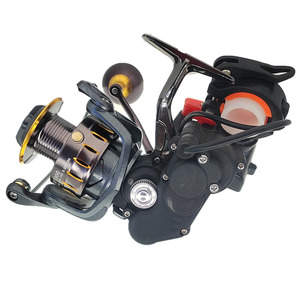 Carrete de Pesca Eléctrico con Alarma Automática para Lanzamientos Largos, Carrete de Pesca Giratorio Eléctrico 3000 5000 6000 - Product Image 1