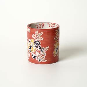 <span class=keywords><strong>Tasse</strong></span> à café et à thé en brocart rouge style peinture à l'huile vintage, motif pivoine, pour lait et desserts, collection French <span class=keywords><strong>Table</strong></span> <span class=keywords><strong>Passion</strong></span> - Product Image 1