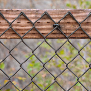 Cerca de hierro tejido galvanizado Cerca de eslabones de cadena recubierta de PVC fácilmente ensamblada para la venta Cerca de ciclón Enrejado/Puerta Tipo de producto - Product Image 1