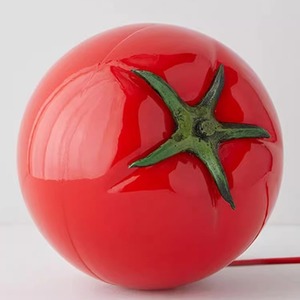 Lampe de bureau en forme de tomate, lumière LED, 220V AC, interrupteur de commande, lampe décorative de chevet pour chambre à coucher - Product Image 2