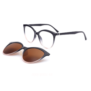 <span class=keywords><strong>Lunettes</strong></span> <span class=keywords><strong>de</strong></span> <span class=keywords><strong>soleil</strong></span> rondes à monture complète magnétiques pour femmes, avec verres polarisés et protection UV, tendance, en promotion - Product Image 6