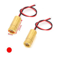 650nm 5mW 3V/5V 9mm ligne croisée point 9*21mm industriel MINI Module Laser rouge localiser la tête Laser LD Module Laser positionnement médical