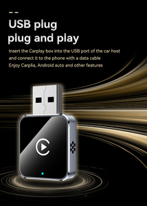 <span class=keywords><strong>Vente</strong></span> flash : Boîte intelligente 2 en 1 pour <span class=keywords><strong>voiture</strong></span>, prise USB, connexion stable, adaptateur CarPlay - Product Image 4