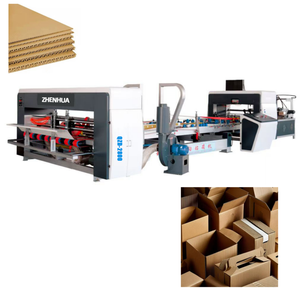 Máquina automática de encoladora de carpetas de cajas de cartón de fabricante profesional para cartón corrugado - Product Image 2