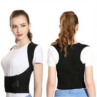 Ceinture de soutien lombaire, cervicale et d'épaules GET POWER, haute qualité, légère, réglable, antidérapante, en polyester, pour fitness et yoga