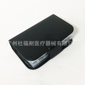 Vente en gros d'usine Étui en cuir PU détachable 56 compartiments Pilulier de voyage d'affaires portable Emballage en plastique imprimé personnalisé - Product Image 3