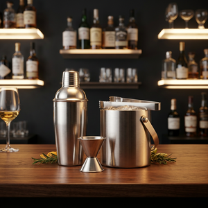 Stainless Steel Classic Eco-Friendly Cocktail Shaker 750ml Professional <b>Bar</b> <b>Tool</b> Set Home Restaurant Use Wholesale Available - Product Image 4