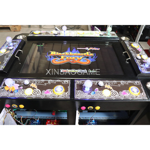 Mini borne de jeu vidéo de pêche d'intérieur, design compact, pour 6 joueurs, avec écran LCD 32 pouces, en métal, 1 an de garantie, Yj012 - Product Image 2
