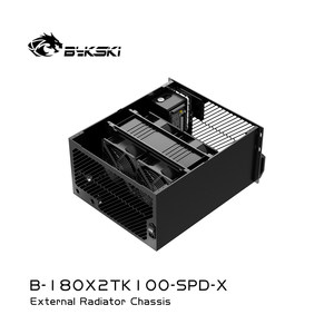 <span class=keywords><strong>Bykski</strong></span> B- 180X2TK100-SPD-X CDU ชุดกระจายความเย็นภายนอกตัวเครื่อง สำหรับเซิร์ฟเวอร์ 6U ระบบระบายความร้อนด้วยน้ำ - Product Image 3