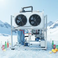 Máquina de Hielo en Tubo Haiyue de 1, 2, 3 y 5 Toneladas, Nueva Tecnología, Fabricada en China, Máquina Comercial para Producción de Hielo en Tubo