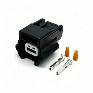 Automotieve 2-pins bedradingssysteem vrouwelijke behuizing nylon ABS elektrische draadconnectoren koper model 7283885130 7283-8851-30 - Product Image 2
