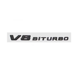 Stiker Emblem Huruf Bagasi Belakang Mobil Glossy Black C63S, Decal Mewah dengan Bahan ABS Chrome untuk C Class W204 W205 - Product Image 3