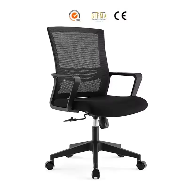 Silla giratoria de oficina para sala de reuniones, sillón de trabajo de malla, venta directa de fábrica