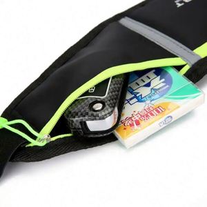 Black Fanny Packs Crossbody Running Belt Bag Men Waist Bag - Product Image 4