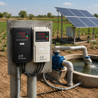 Variateur de fréquence compact 1,5 kW 2 CV monophasé 220 V vers triphasé 380 V à économie d'énergie pour mélangeur et convoyeur, certifié CE