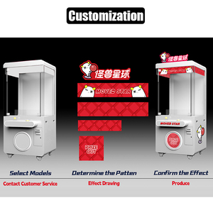 Bảng Phụ Kiện máy vuốt ở Quảng Châu Máy vuốt nhỏ dễ thương đẩy đồ chơi vuốt cần cẩu máy trò chơi có lấy - Product Image 4