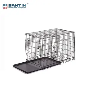 Professional portable stainless dog cage metal for sale