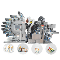 Machine d'impression offset automatique à 8 couleurs pour canettes aérosol en aluminium faisant la machine