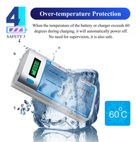 Chargeur de batterie universel LCD NiMH WEIJIANG BC-USB-03, 4 emplacements AA AAA 9V, éclairage LED, portable, décharge 5V/2A, chargeur de voiture