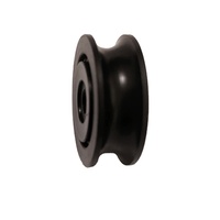 Poulies en nylon personnalisées en forme de U et de V, roulements à billes en céramique de 15 mm de diamètre intérieur