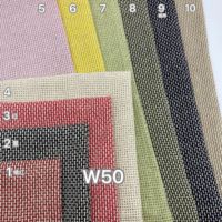 Tela de Lino/Algodón Transpirable de Tacto Seco, 50% Lino, 50% Algodón, 148-150cm, 340g, para Abrigos, Chalecos y Vestidos