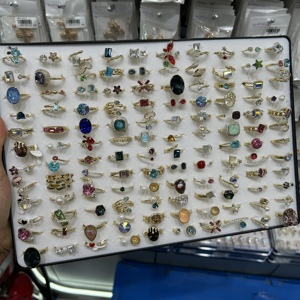 Nhẫn mạ vàng 14K 18K bán buôn bán lẻ Xuping, kiểu dáng trái tim, nơ, bướm thời trang, nhẫn đính hôn, nhẫn cưới dành cho nữ - Product Image 4