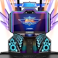 Machine de danse LED à monnayeur, borne de jeu musicale, simulateur deux joueurs pour salle de jeux et centre commercial