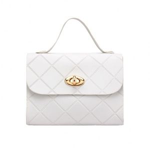 Foreign Trade Diamond Pattern Single-Shoulder Women's Bag 2024 All-Match Fashion Simple Crossbody Hand-Held Small <b>Square</b> Lock - Product Image 5