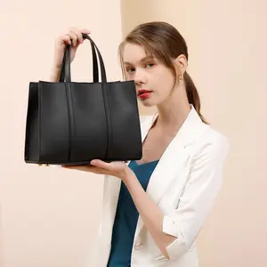 2ndr Brand Trending Suppliers Luxury Women Hand Bag Genuine Leather Faux Leather Tote Bag Handbag