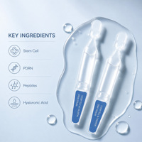 Sérum Réparateur Visage Personnalisé ADN de Saumon PDRN Peptides Soin Post-Microneedling Acide Hyaluronique Anti-Âge Ampoule Réparatrice