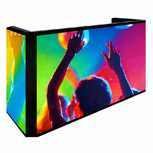 Écran LED pliable GOB HD pour cabine DJ avec 4 roues universelles, flight case et contrôle par application pour clubs et concerts dans le monde entier - Product Image 1