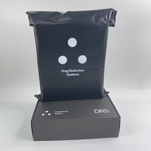 Cajas de Envío Ecológicas Impresas en Plata sobre Negro - Cajas de Cartón Corrugado Negro Mate Personalizadas para Tecnología y Ropa - Product Image 5
