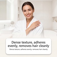 Nettoyant Visage Marque Blanche 140ML + Mousse Dépilatoire + Crème Dépilatoire 100g + 1 Spatule – Kit Dépilatoire Doux
