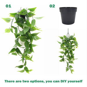 Yirong Usine directe personnalisé Vente Chaude Faux Plantes Suspendues <span class=keywords><strong>Feuille</strong></span> D'arbre Faux En Pot Grand Rouleau Artificiel Feuilles De <span class=keywords><strong>Lierre</strong></span> - Product Image 5