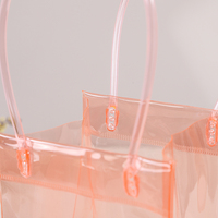 Sacs de transport personnalisés en PVC transparent avec poignées, sacs isothermes réutilisables pour vin, sacs de transport pour vin glacé, sacs isothermes en plastique pour champagne
