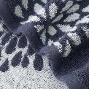 Toalla de Playa Personalizada de 2 Colores con Jacquard y Patrón en Contraste, Toalla de Baño de Algodón de Alta Calidad Súper Suave al por Mayor - Product Image 2