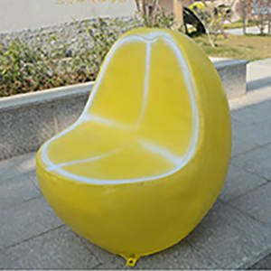 GRC CreativeShaped LOGO bench <b>Chair</b> alphabet <b>chair</b> for Outdoor Mall Park Garden Public Area Decorative Leisure Stool - Product Image 1