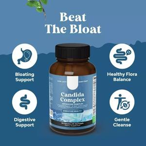 Capsule Candida Complex Cleanse |   Formula naturale antifungina e per la salute dell'apparato digerente |   Produzione Diretta OEM - Product Image 2