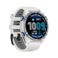 Reloj Inteligente Hd350pro con Pantalla Táctil AMOLED de 1.32 Pulgadas, 5-10 Días de Duración de la Batería, Llamadas Bluetooth, Llamadas de Voz, GPS, 3ATM, Silicona