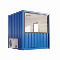 Skyacross CX2627 – Bureau mobile préfabriqué modulaire sur mesure en conteneur maritime de 10 pieds, structure robuste, pliable et extensible