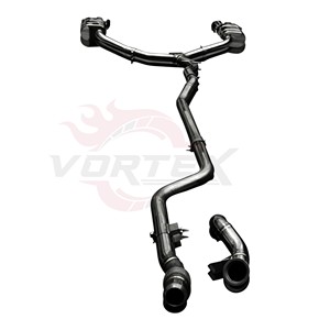 ท่อไอเสียสแตนเลส Vortex สำหรับ Mercedes Benz W213 E300 2.0T Valvetronic Catback X-Pipe เสียงดุดัน - Product Image 5