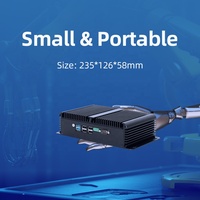 XCY Pfsense Mini PC N100 4 Port Ethernet Tanpa Kipas Firewall Motherboard Server Router Nirkabel Linux yang Dapat Disesuaikan