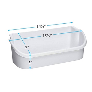 Boîte à aliments pour réfrigérateur <span class=keywords><strong>PartsNet</strong></span> Refrigerqator Door Bin 240356401 - Product Image 4