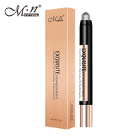 Menow-lápiz de sombra de ojos, lápiz de sombra de ojos con brillo, Etiqueta Privada, cosmético, resistente al agua