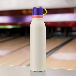 Taza de acero inoxidable de gran capacidad Macaron, termo al vacío de moda para bebidas, alimentos, agua fría al aire libre - Product Image 6