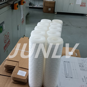 Chất lượng cao 10 inch 20 inch PP xếp li PES lọc với <span class=keywords><strong>0.1</strong></span> <span class=keywords><strong>0.2</strong></span> 1 micron phần tử lọc PP xếp li màng Cartridge - Product Image 3