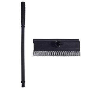 Nettoyeur de vitres, outils de nettoyage de pare-brise de voiture, éponge et raclette en caoutchouc <span class=keywords><strong>pour</strong></span> porte en verre avec microfibre rotative NO.8025 - Product Image 6