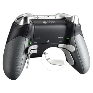 Metall Silber Back Button Paddle Set für <span class=keywords><strong>Xbox</strong></span> <span class=keywords><strong>One</strong></span> Elite <span class=keywords><strong>Controller</strong></span> - <span class=keywords><strong>4</strong></span> Extended Rear Button Replacements - Product Image 1
