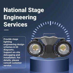 Projecteur LED Stroboscopique Étanche IP65 Blanc Froid CRI80 pour Mariages, Bars, Scènes, Poésie, Événements <span class=keywords><strong>de</strong></span> Slam et <span class=keywords><strong>de</strong></span> Word Art, Contrôle DMX512, en Aluminium, Garantie 2 Ans - Product Image 2